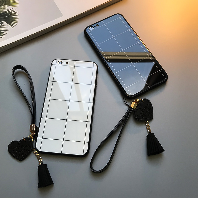 Protection téléphone mobile - iPhone7/8plus Plaid verre Apple - Ref 3195635 Image 1