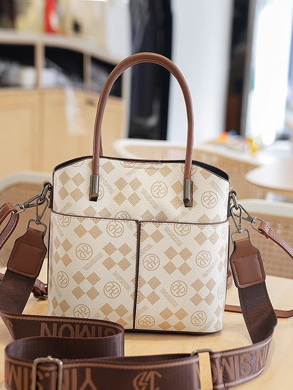 Handbag for Women 2025 New Trendy Stylish Shoulder Crossbody Bag Large Capacity Mom High-End Texture Bucket Bag