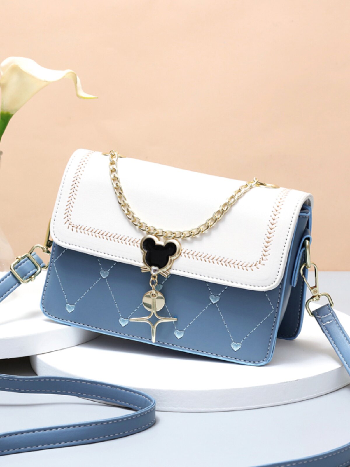 Trendy and Versatile Small Handbag for Women, 2025 New Fashion, High-End Feel, Women's Shoulder Crossbody Bag for Valentine's Day
