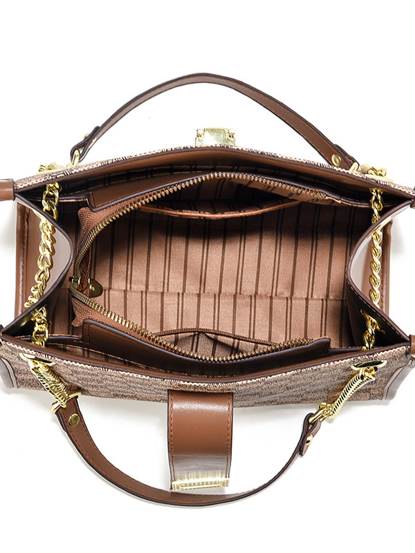 Autumn and Winter High-End Commuter Women's Bag Tote Bag Large Capacity 2024 New Fashion Stylish Chain Shoulder Crossbody Bag