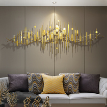 Nordic metal light luxury style wall hanging simple modern wall decoration living room background wall decoration pendant creative wall decoration