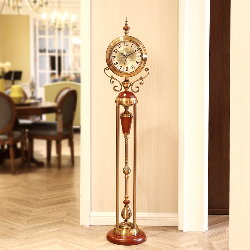 Eurostyle Creativity Landing Bell Living Room Villa decorated with great fashion extravaganza Luxury Personality Standing Clock American Watches