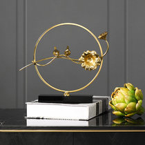 New Chinese Small Bird Bronze Pendulum Piece Living Room Creative Bedroom Art Photo Furnishing Office Desktop Decorative Handiwork