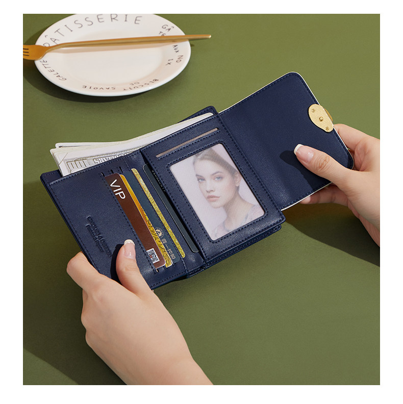 бумажник cnoles蔻一牛皮钱包女2025新款手拿包高级感卡包零钱包生日礼物