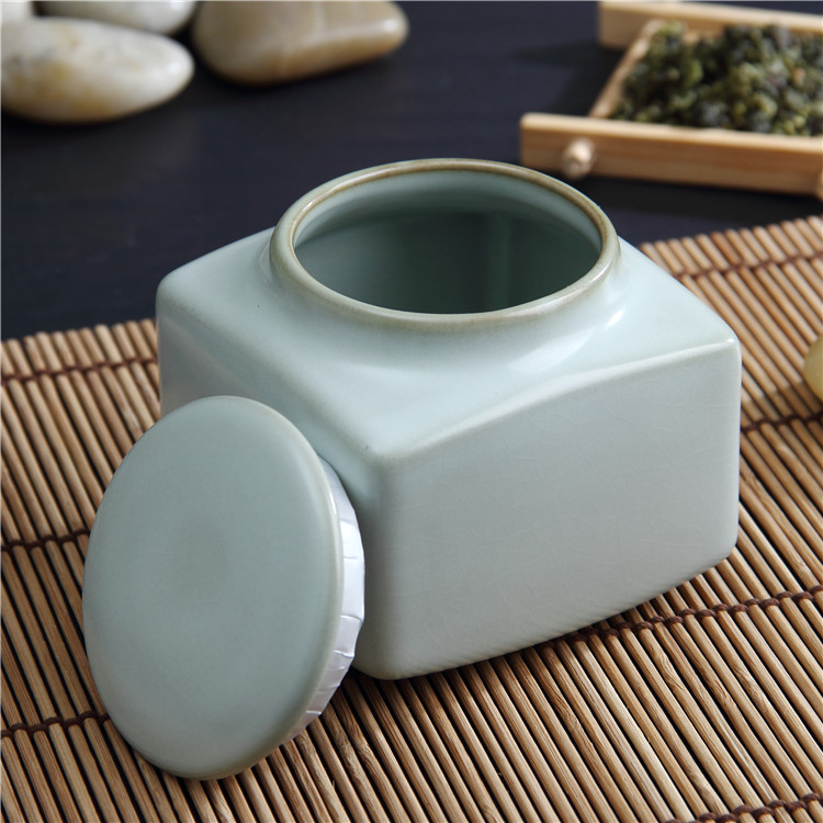 Your up caddy fixings ceramic can raise a cicada open sealed as cans open pills general porcelain pu 'er tea pot home beauty