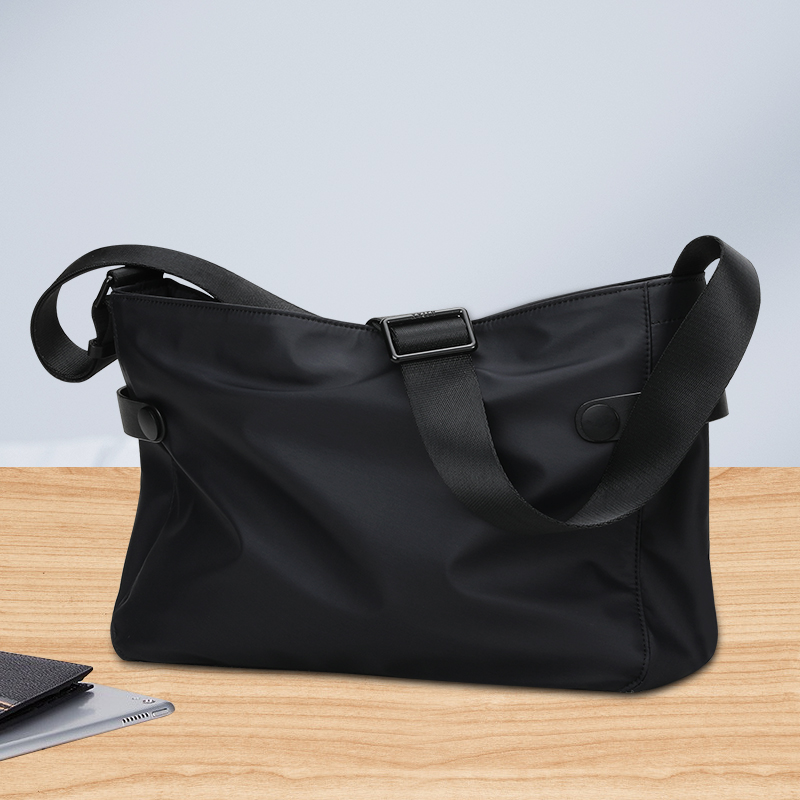 Men's Single Shoulder Bag Inclined Cross Fashion Casual Scapegoat Han Version Slanted Scapegoat Buns Bag Casual Large Capacity Postman Bag