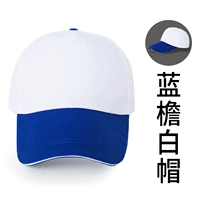 Синий карниник и белая шляпа (магическая наклейка)