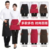 Юбка в складку, мужской модный короткий рабочий фартук, делается под заказ