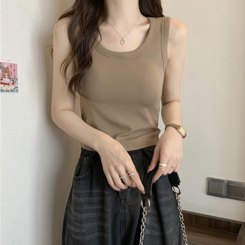 Strappy Top with Chest Pads for Women, Summer 2026 New Style, Beautiful Back Bra, All-In-One Fitness Outerwear, Yoga Sports Vest