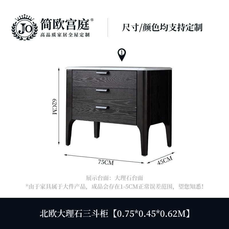 简欧宫庭 Solid wood TV cabinet coffee table combination living room simple modern designer furniture and minimalist cabinet