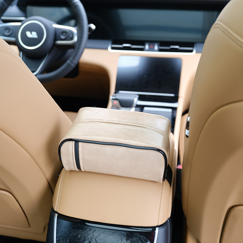 Ideal ONE special tissue box, armrest box, strap, car napkin paper box, chair back sitting leather paper box cover