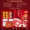 Red Dowry Suitcase, Wedding Bride's Trolley Suitcase, Female 24inch Wedding Dowry Box, Long Suitcase, Leather Suitcase for Marriage