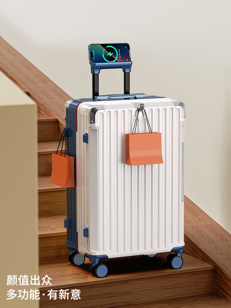 Next-Day Delivery Suitcase 2026 New Model Large Capacity Trolley Suitcase for Women and Men, Sturdy and Durable Travel Suitcase, Carry-On Password Suitcase