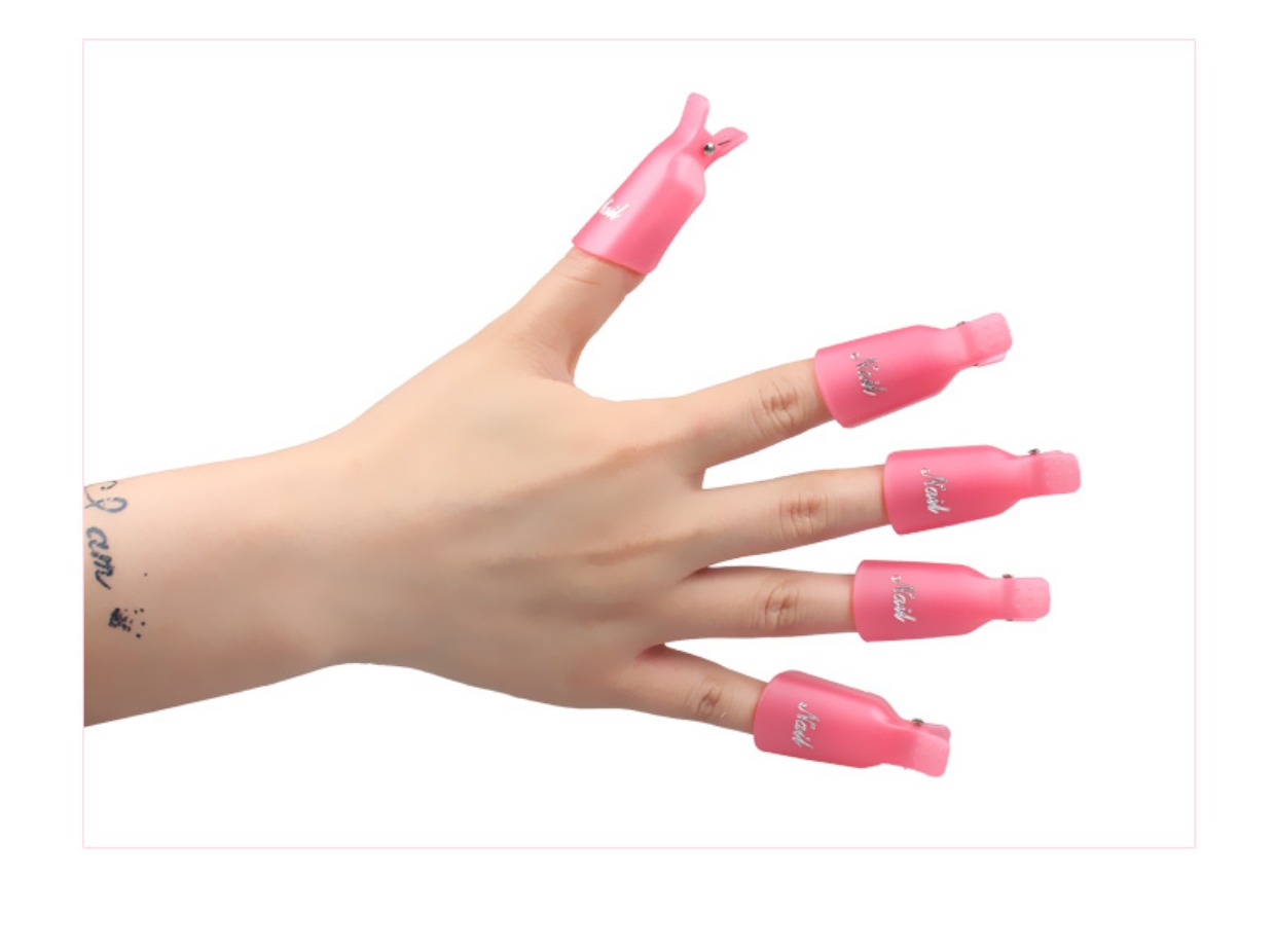 Bốc dỡ đồ tạo tác thay cho lá thiếc nghệ thuật dỡ công cụ dỡ tải clip loại bỏ ánh sáng trị liệu móng tay keo móng tay dỡ tải dụng cụ làm nail