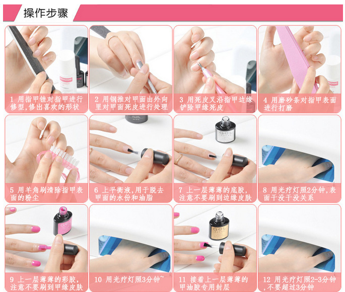 Nail Phot Liệu Bút Pen Pen Pen Pen Pen Brush Brush Long lanh Sequin Brush Tool Professional Nail Tool Set - Công cụ Nail dụng cụ làm nail cơ bản