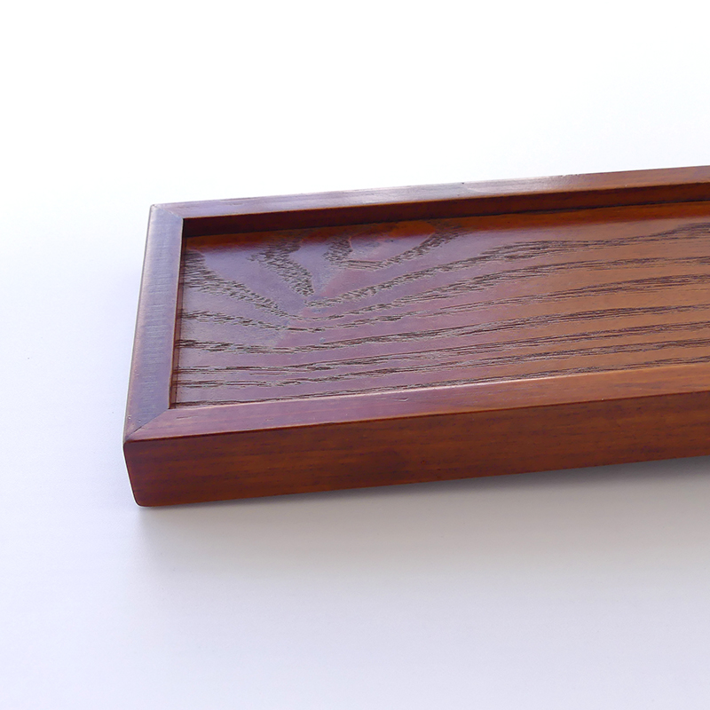 Ferris Lane Tấm gỗ hình chữ nhật đơn giản Tấm gỗ thanh mảnh 30 * 10CM Khay gỗ Sushi Bộ đồ ăn bằng gỗ gia dụng gỗ