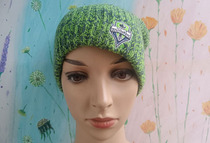 1011-24 Seattle Bay People Football Club Green Lace Warm Knit Cap Cold Cap-Single Top