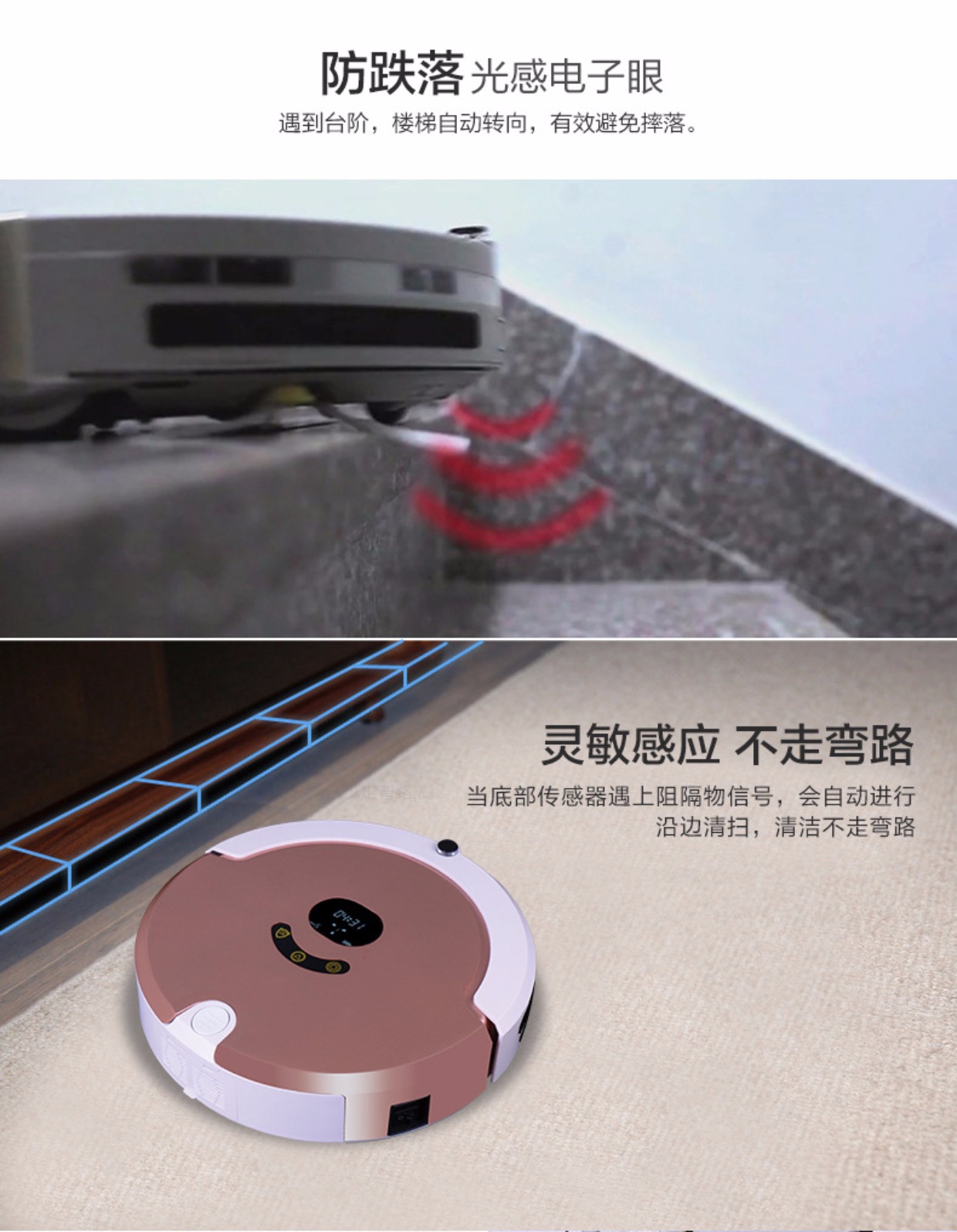Nhà máy quét trực tiếp robot hút bụi thông minh hộ gia đình quét tự động robot hút bụi - Robot hút bụi liectroux xr500