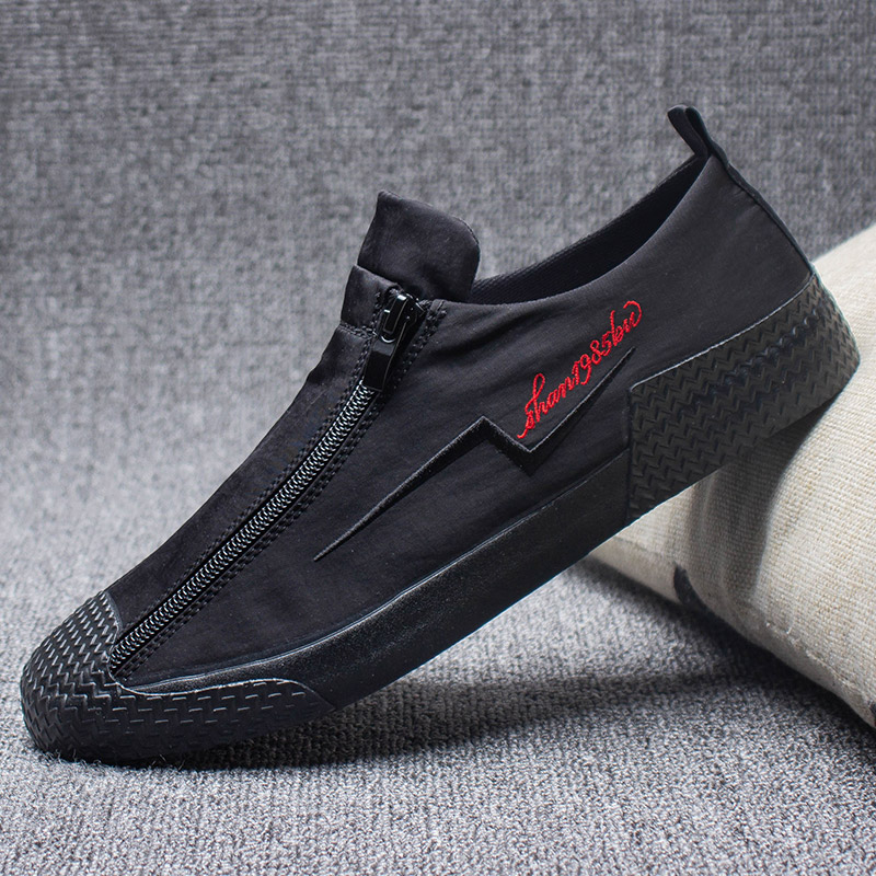 2020 new old Beijing cloth shoes Joker trend board shoes low canvas men's shoes summer breathable casual pedal