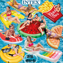 Adult mens and womens swimming ring floating drain water air bed Mount Flamingo big yellow duck ice cream fries surfboard pizza