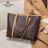 纳兰杜 Вместительная и большая сумка через плечо, демисезонная сумка на одно плечо