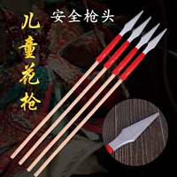 Красный Himoggot Little Red Army Stage Performance Spear Martial Arts Stick Silicone Rubber Training