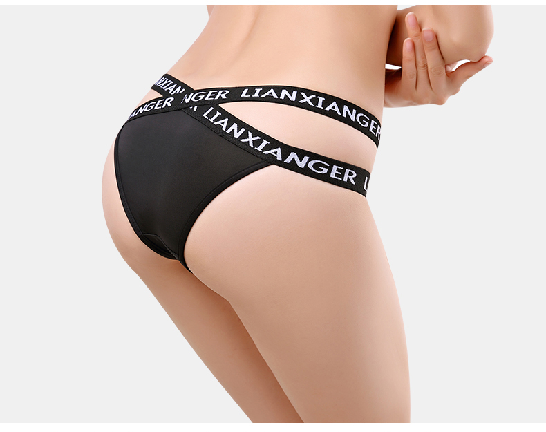 Shangri Yali Thư châu Âu và Mỹ chéo một nửa gói hip thong nữ băng lụa liền mạch gợi cảm bikini tóm tắt shop do lot sexy