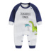 Nam bé mùa thu 2018 trẻ em một tuổi khủng long đồ ngủ cotton quần áo mùa xuân và quần áo một mảnh quần áo sơ sinh bexinhshop shop Áo liền quần