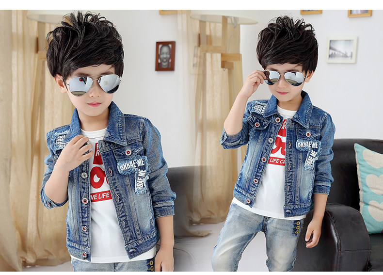 Blouson pour garcon en toile - Ref 2156929 Image 24