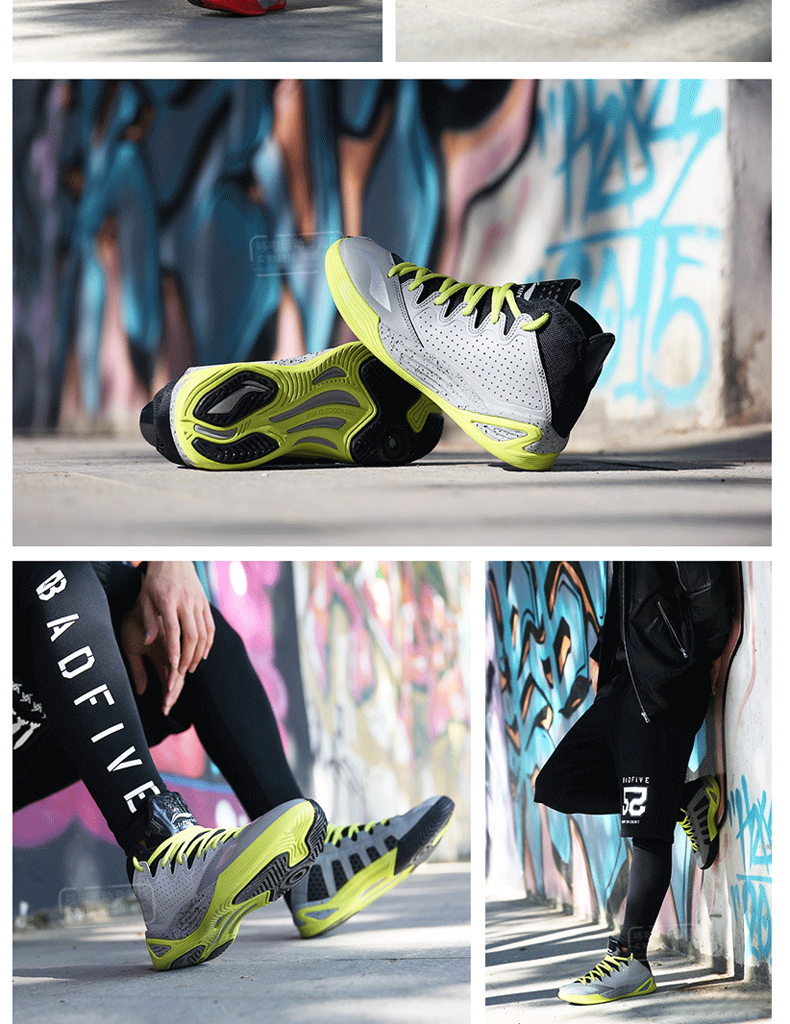Giày bóng rổ Li Ning Giày nam 2018 mùa thu thoáng khí khai sáng giày bóng rổ nike