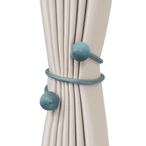 Simple modern curtain straps light luxury high-end living room gauze curtain buckle straps creative tie rope curtain clips