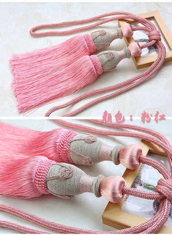 Nước Margin Quay Handball Đôi bóng Rèm Tie Băng Rope Bóng Treo Fringe Rèm Buckle Sân Vườn Băng - Phụ kiện rèm cửa