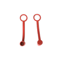 Kitchen Automatic Fire Extinguishing Device Accessories Universal leakproof rubber cap 183-degree temperature-temperature sheet atomization nozzle lid