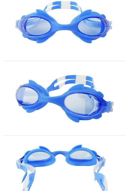 Kính bơi cho trẻ em mới chống nước và chống sương mù Các bé trai bơi kính HD dễ thương - Goggles