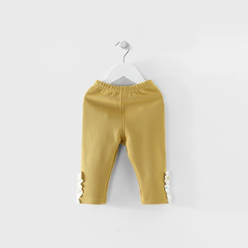 Леггинсы, бархатные детские удерживающие тепло демисезонные осенние штаны