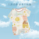 Newborn baby one-piece clothes summer newborn foreign-style romper summer baby pajamas short-sleeved summer clothes