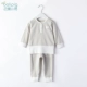 Đồ lót bé trai cotton mùa thu quần áo phù hợp với mùa đông 1 tuổi 0 bé gái 3 mùa xuân và mùa thu cho bé sơ sinh quần áo ngủ quần áo lót bé gái cao cấp