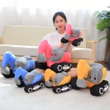 Тряпичная кукла для мальчиков, мультяшная детская подушка, игрушечная машина, плюшевый экскаватор, игрушка