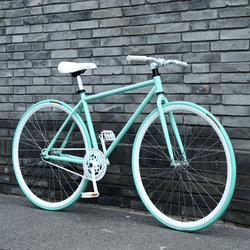 Dead Flying Bicycle Adult Men's Fixed Tooth Inflatable Tire Solid Tire Road Car Normcore Easy Flying Women's Retro Bicycle