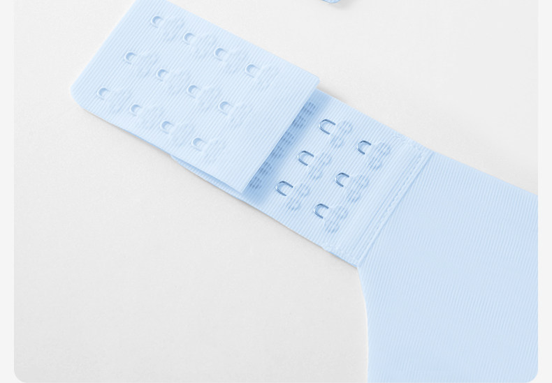 Qianxi Anti-Gravity Air Pregnant Woman Breastfeeding for Underwear Long Breasted Bra Extender Bra Four Rows and Three Buckles — 5
