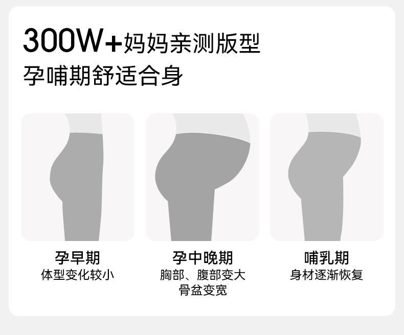 唐艺昕同款嫚熙秋冬纯棉吸汗月子服孕妇胸垫睡衣哺乳家居服9月份 — 19