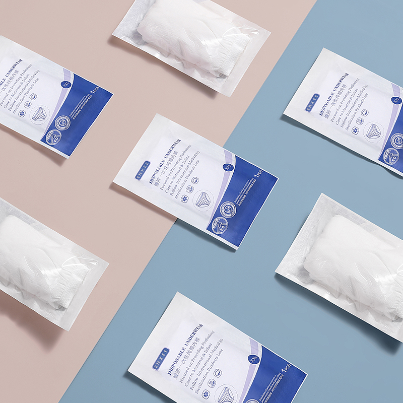 (sky cat U first) Kidman postpartum sitting month free of washing and washing-free underwear XXL code 3 strips