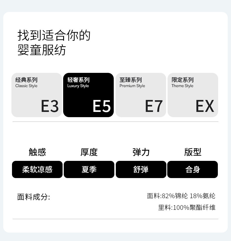 嫚熙童装儿童连体泳衣女童婴儿沙滩泳装凉感防晒速干女宝游泳衣夏 — 29