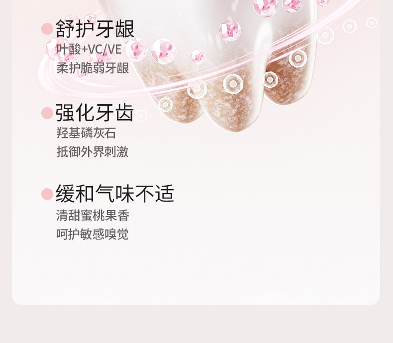 嫚熙成人牙膏妇女牙刷牙膏套装月子期专用软毛牙刷清新无氟旗舰店 — 7