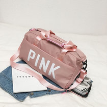 Dry and wet separation exercise fitness bag womens yoga bag swimming bag mens portable short-distance travel bag shoulder travel bag tide