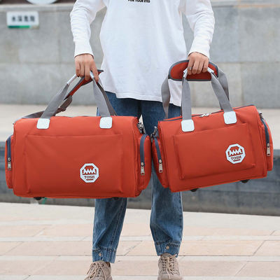 Short-distance men's and women's luggage bags, hand-held travel bags, large-capacity travel bags, single-shoulder business trip luggage bags, student travel bags