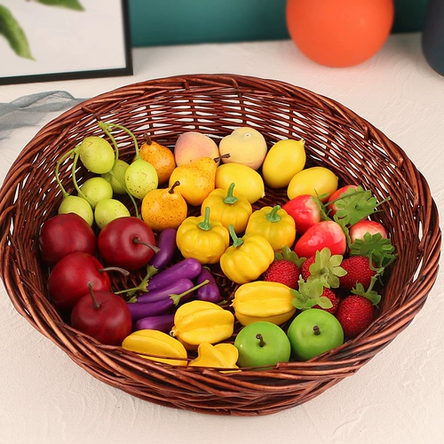 Имитация фруктов и овощей, модель вишни, мини-маленькие фруктовые и овощные украшения, украшения для витрин, украшения для стрельбы, реквизит