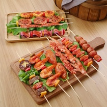 Simulation barbecue skewers food model kebab kebabs barbecue ornaments shop decoration window shop decoration set up shooting props