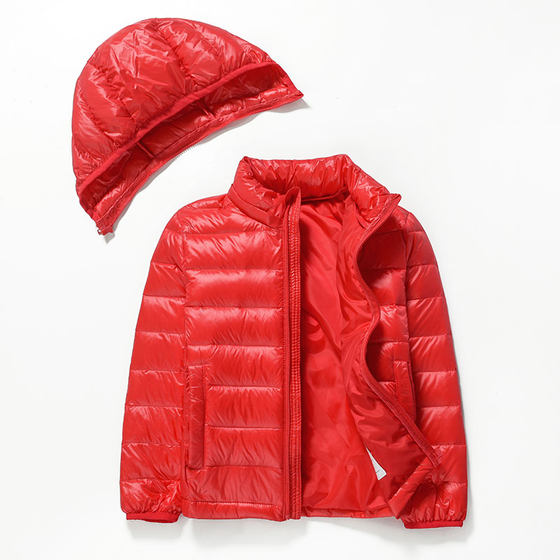 Nanjiren children's clothing children's down jacket light style boys and girls baby ultra-light down jacket small, medium and large children short style