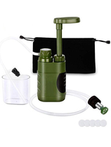 Outdoor camping fishing individual water purifier portable outdoor emergency survival tool direct drinking ultrafilter filter cup